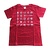 赤色のTシャツ